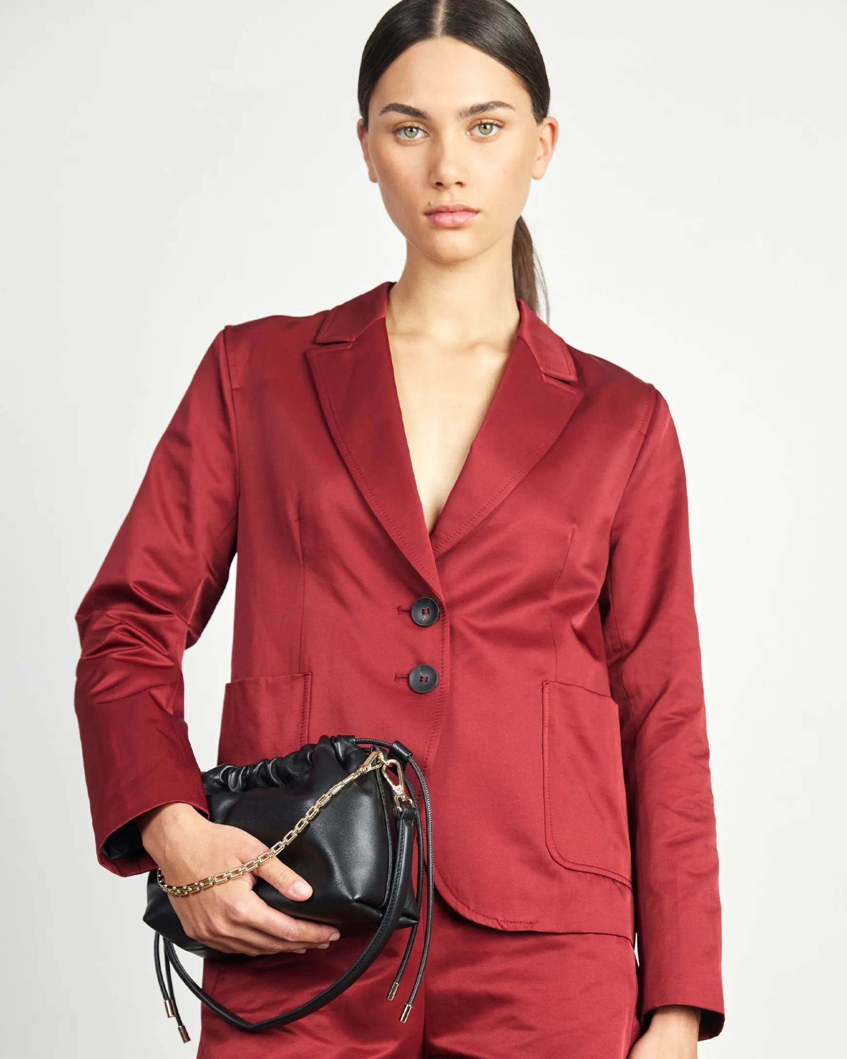 Saben Elliot Shoulder Bag - Black Softie