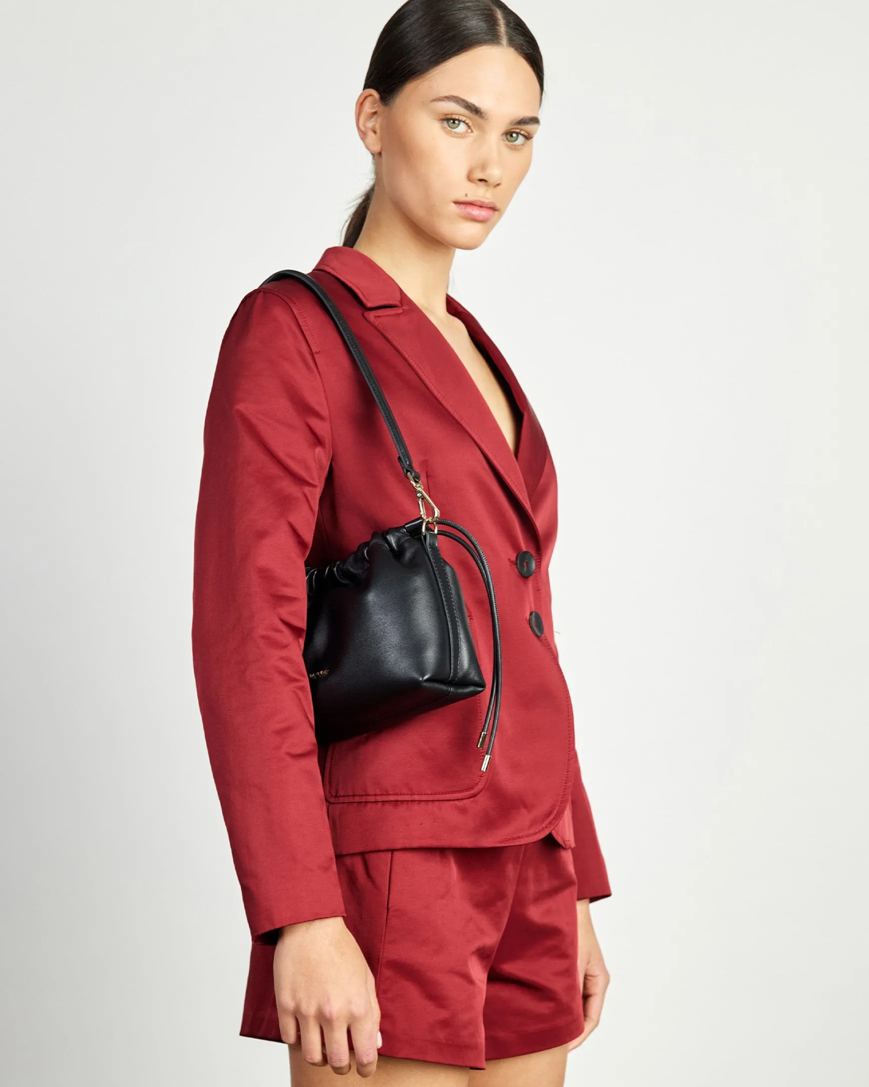Saben Elliot Shoulder Bag - Black Softie