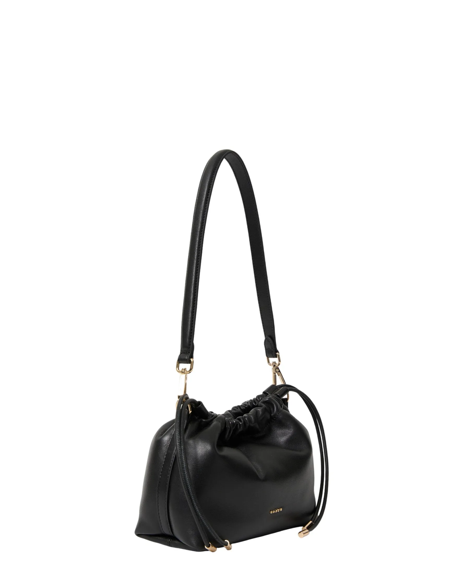 Saben Elliot Shoulder Bag - Black Softie