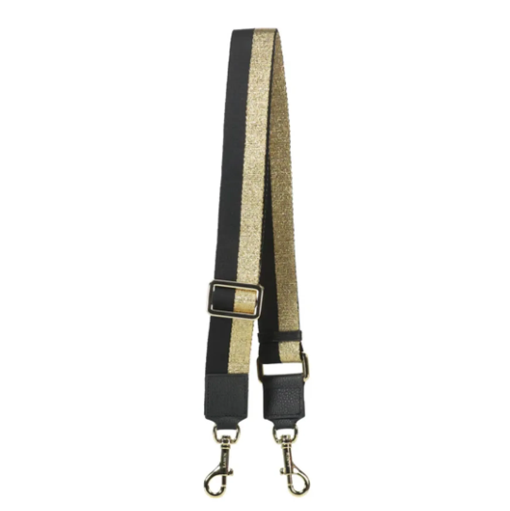 Saben Feature Strap - Black + Gold