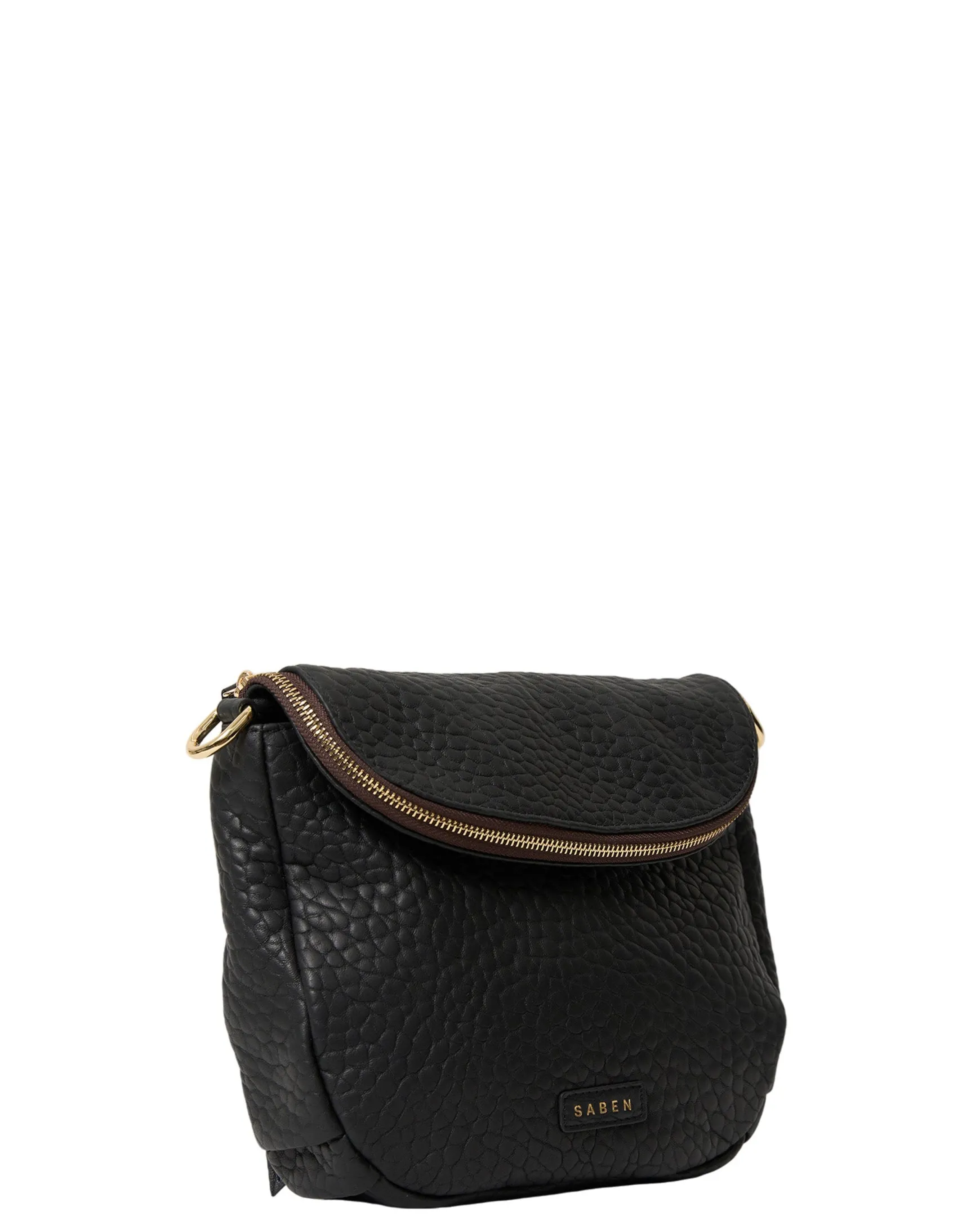 Saben Fifi Crossbody - Black Bubble