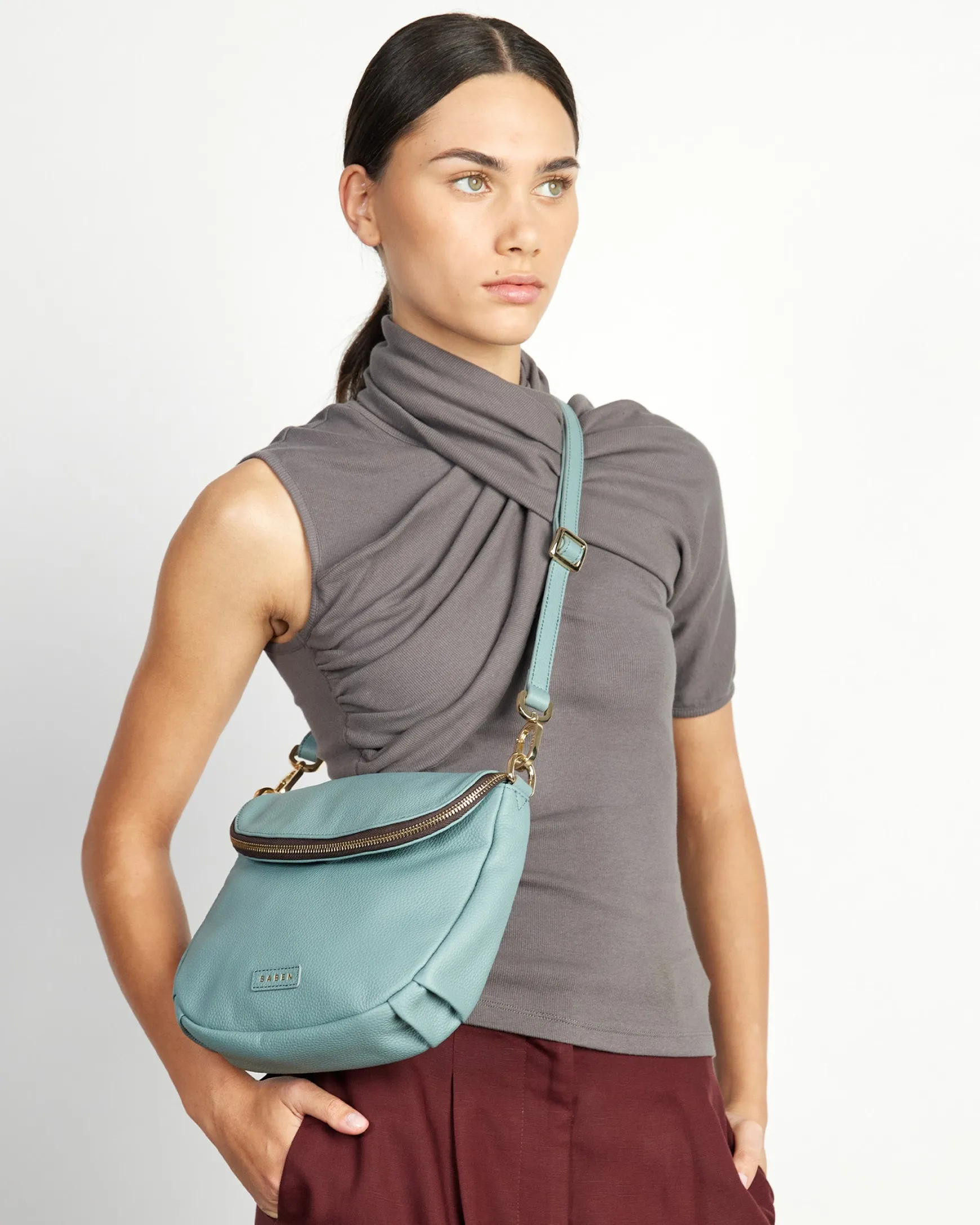 Saben Fifi Crossbody - Duck Egg