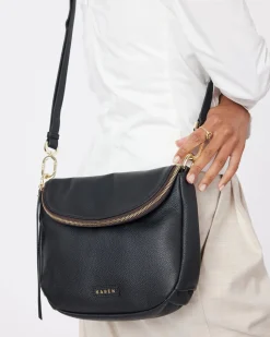 SABEN Fifi Crossbody Bag - Black