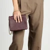 Saben Fox Crossbody - Merlot Bubble