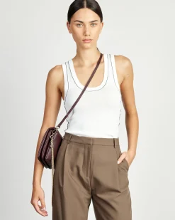 Saben Fox Crossbody - Merlot Bubble