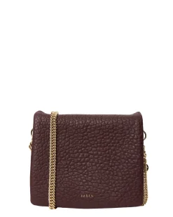 Saben Fox Crossbody - Merlot Bubble