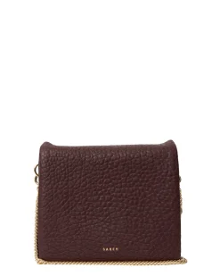 Saben Fox Crossbody - Merlot Bubble