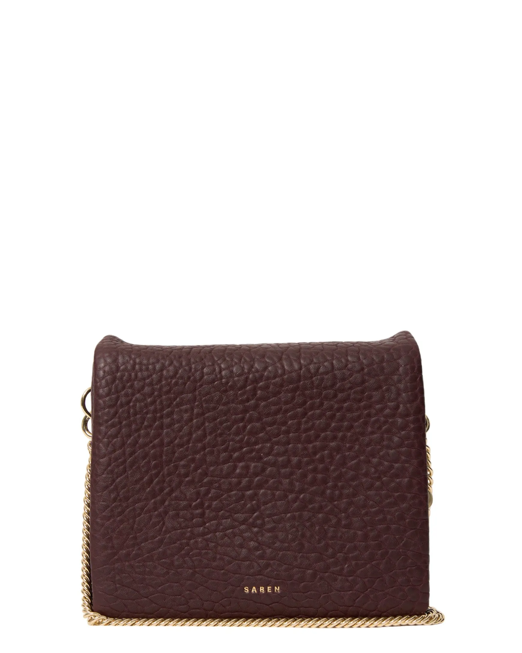 Saben Fox Crossbody - Merlot Bubble