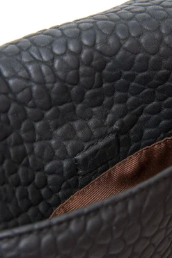 SABEN Fox Crossbody Bag - Black Bubble