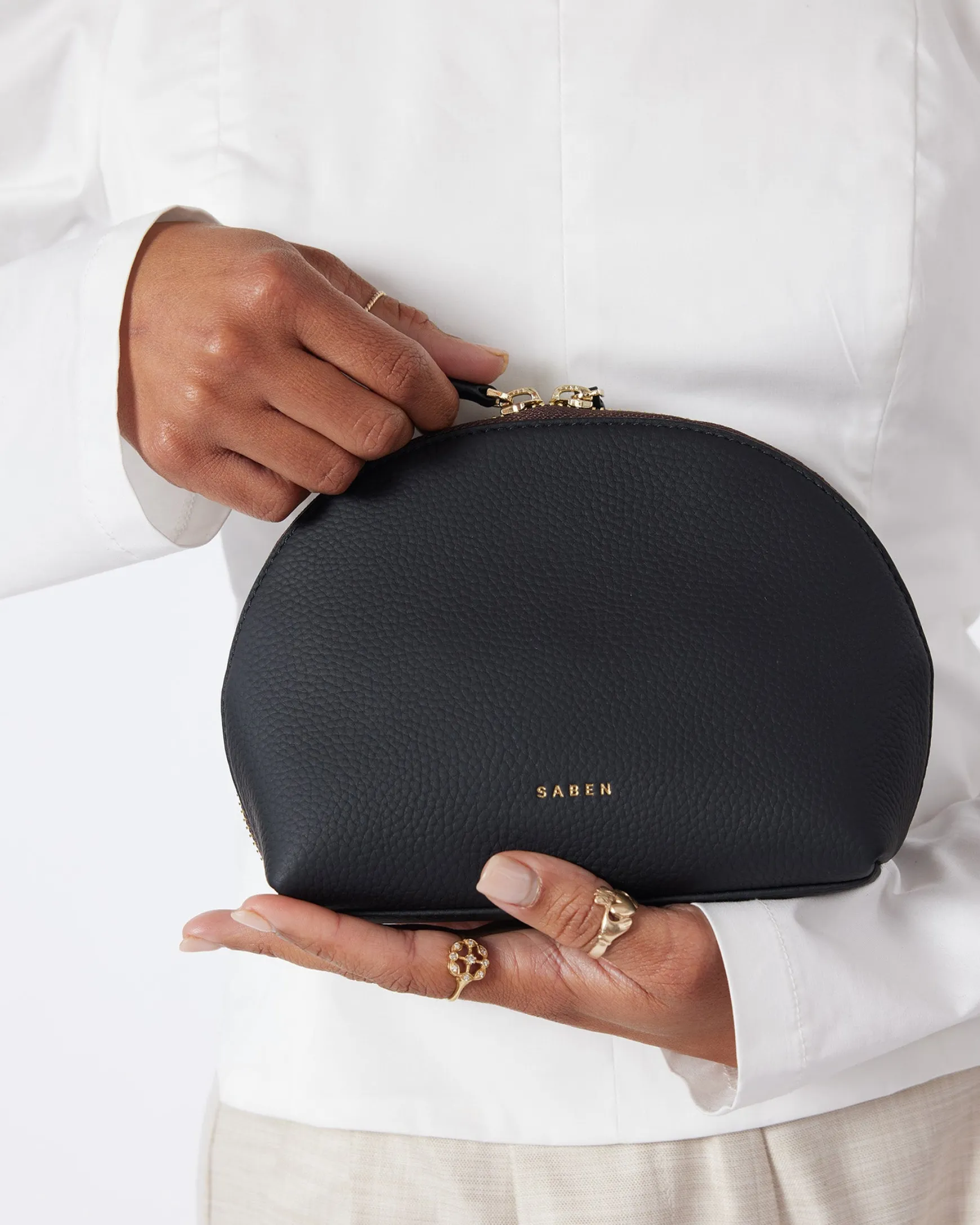 Saben Gabi Make-Up Pouch - Black