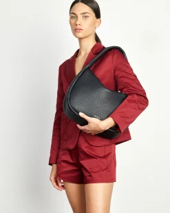 Saben Hana Shoulder Bag - Black Bubble
