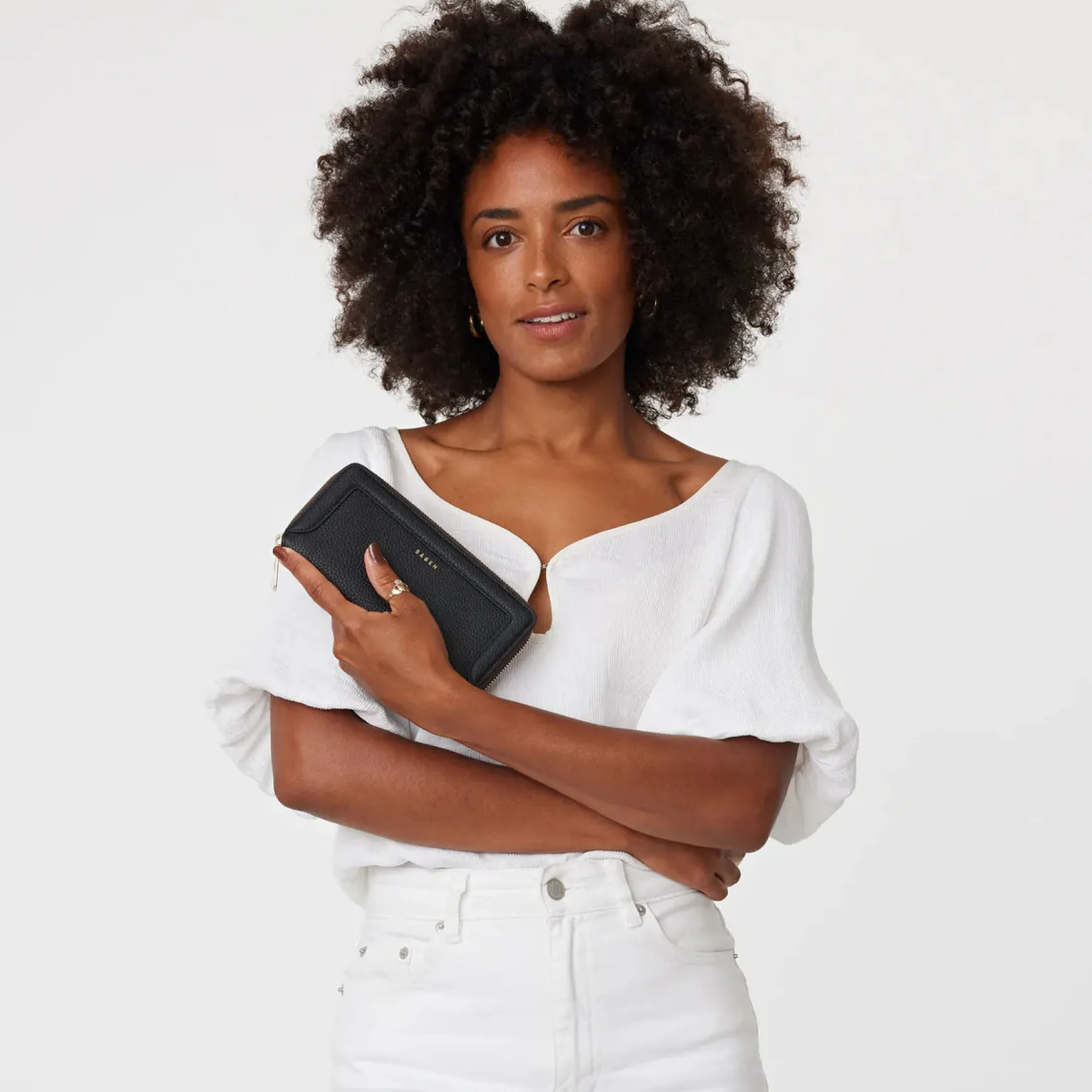 Saben Lyric Wallet - Black