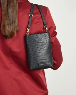 Saben Maggie Crossbody - Black Luxe Emboss