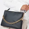 Saben Matilda Cross Body - Black + Chunky Chain