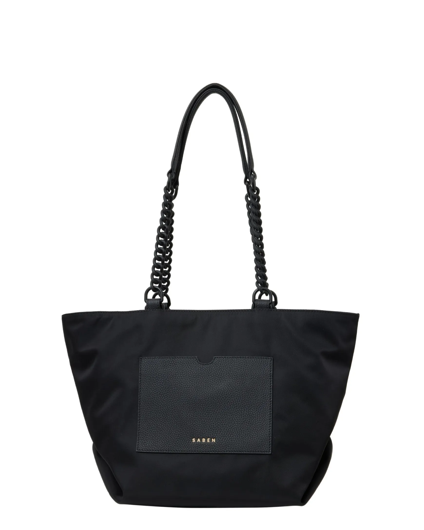 Saben Paris Tote - Black Recycled Nylon