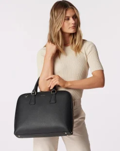 SABEN Parker Briefcase - Black
