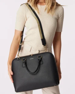 SABEN Parker Briefcase - Black