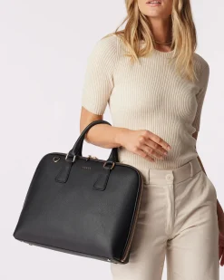 SABEN Parker Briefcase - Black