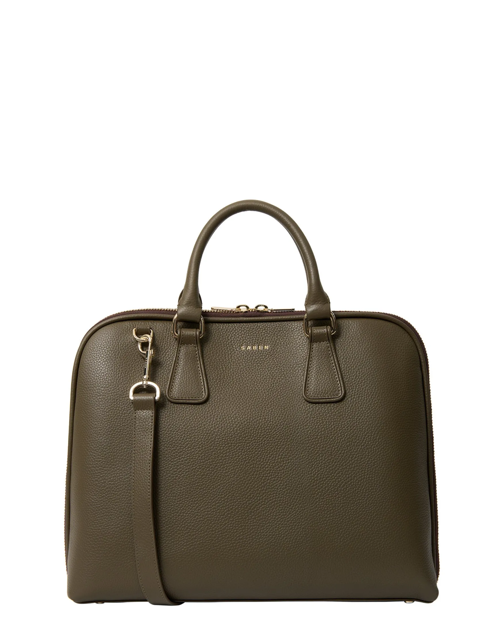Saben Parker Briefcase - Rosemary