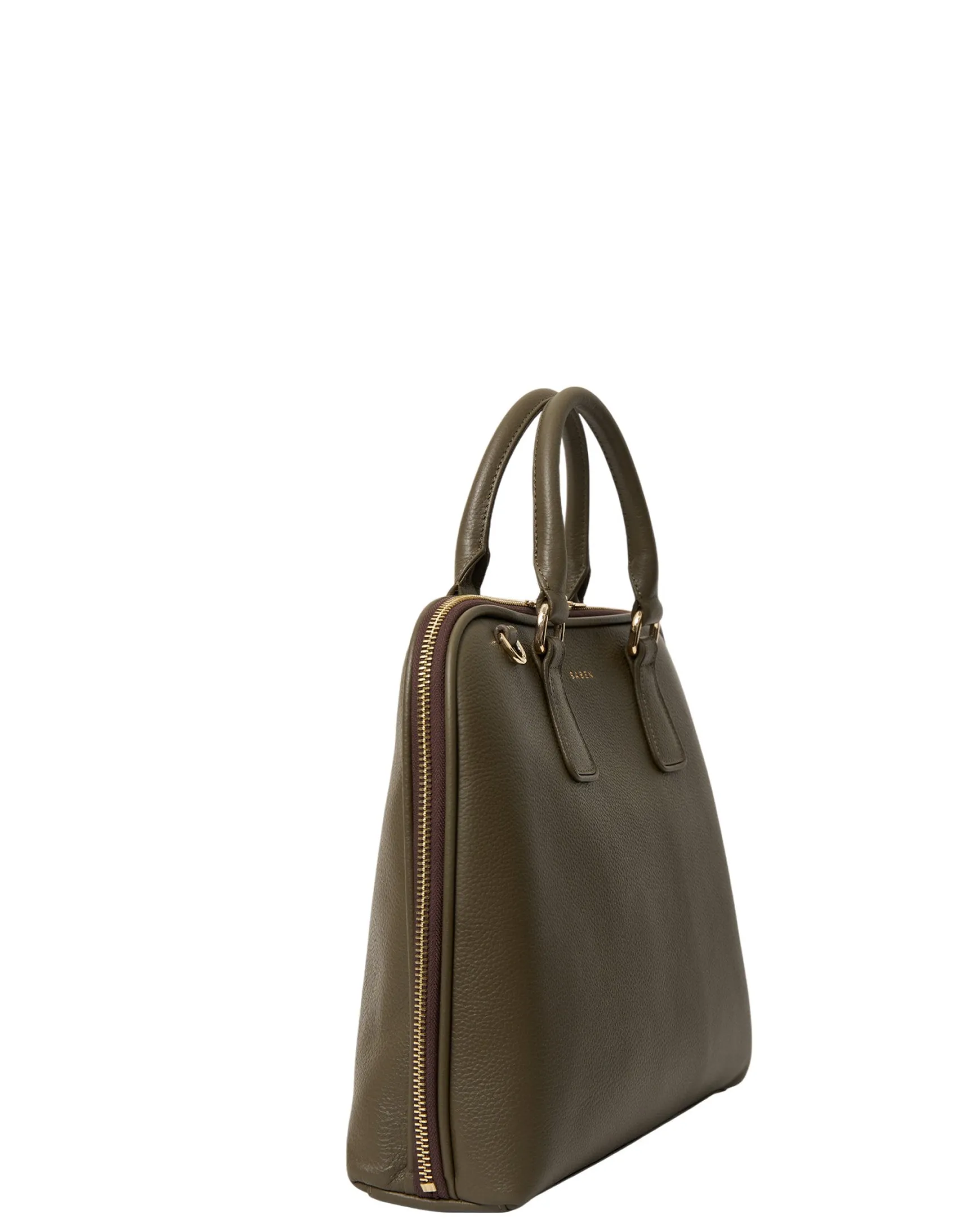 Saben Parker Briefcase - Rosemary
