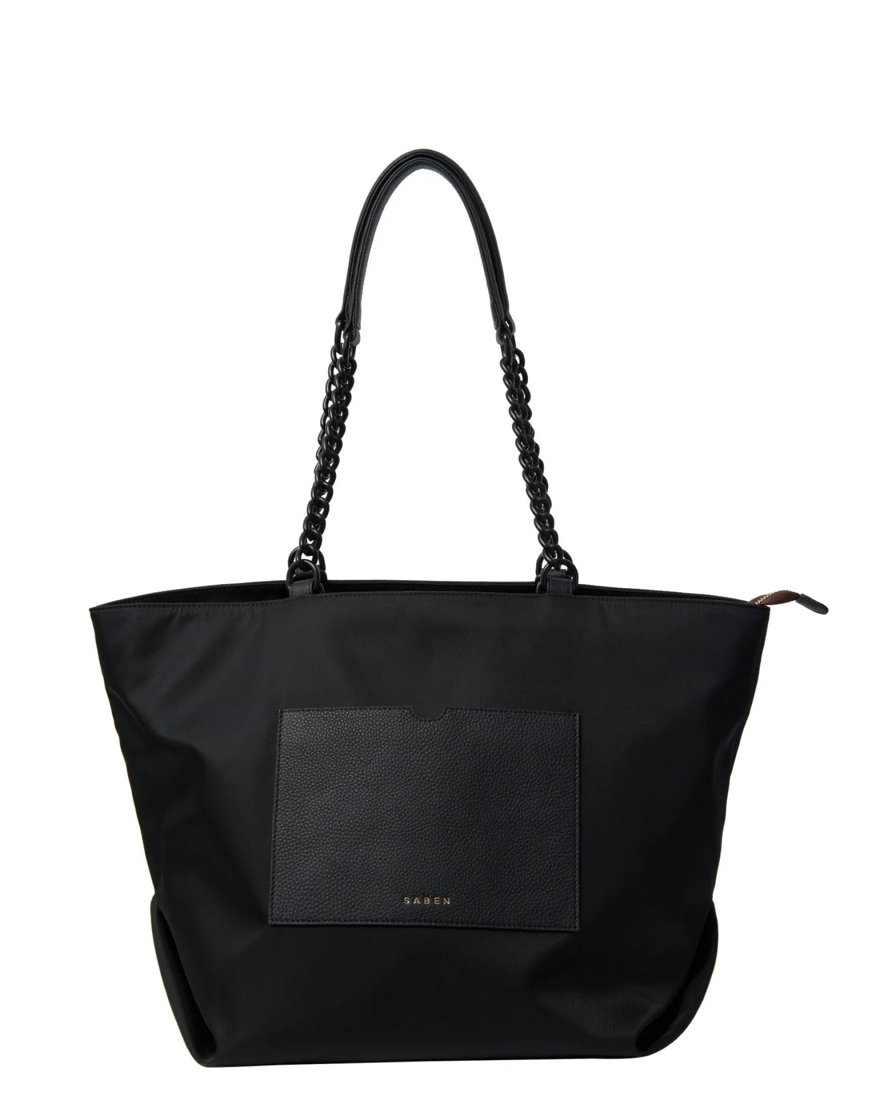 Saben Porto Tote - Black Recycled Nylon