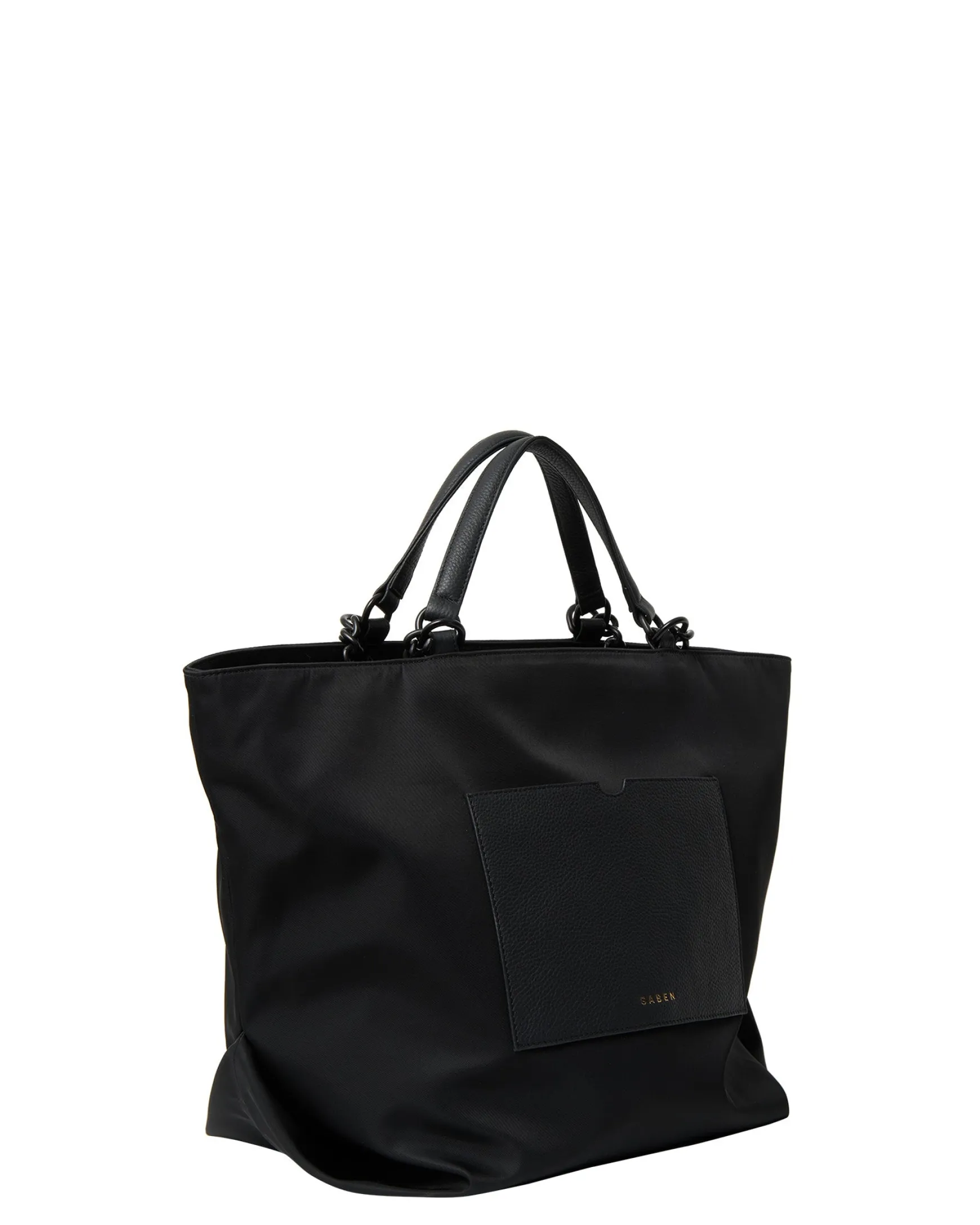 Saben Porto Tote - Black Recycled Nylon