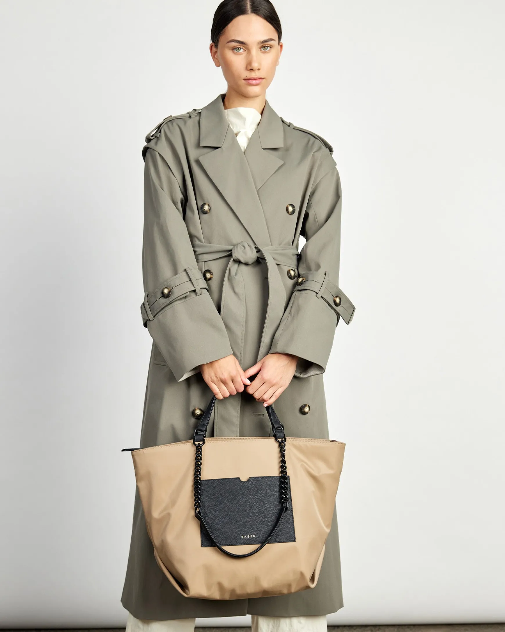 Saben Porto Tote - Tea Recycled Nylon