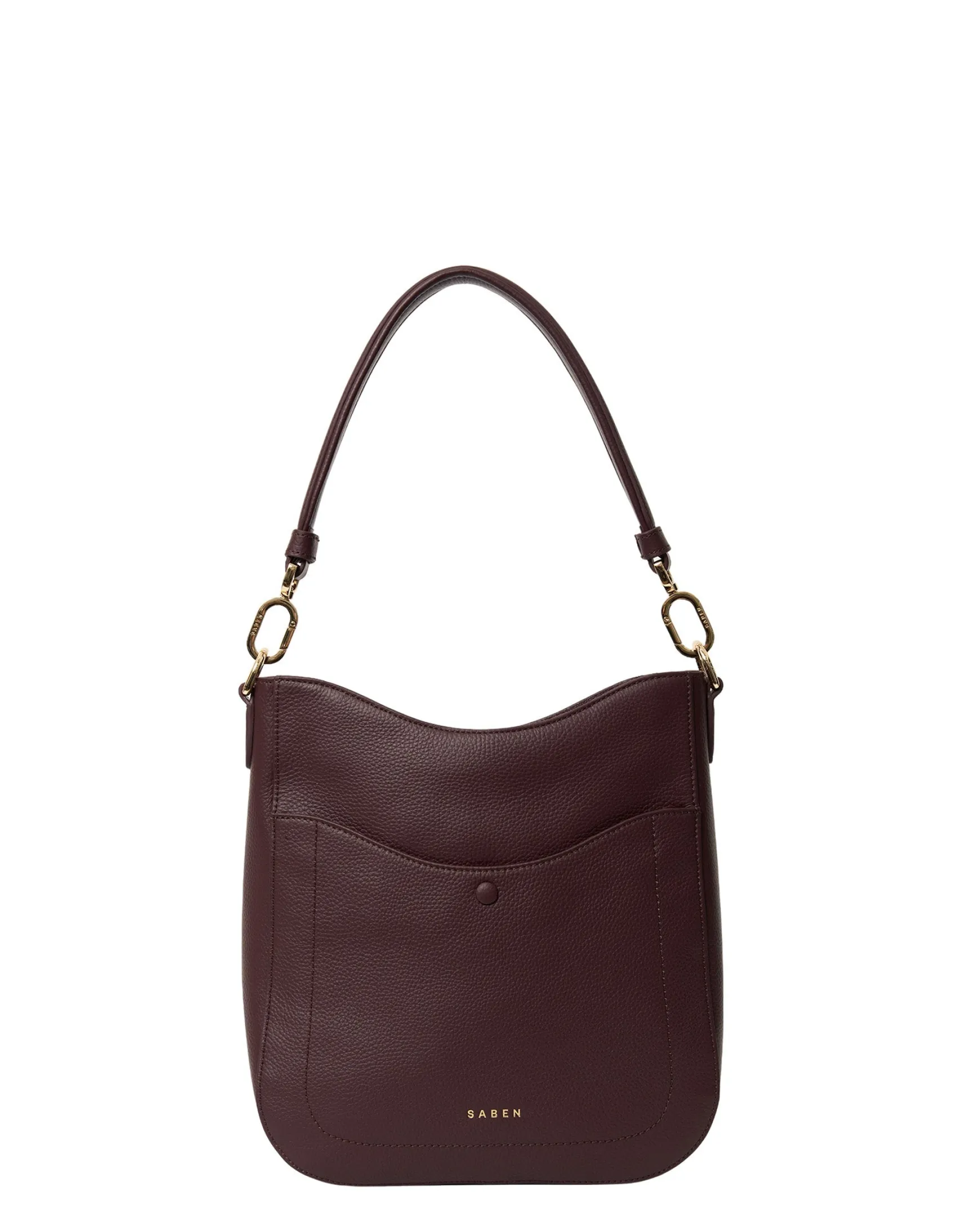 Saben Rebe Shoulder Bag - Merlot