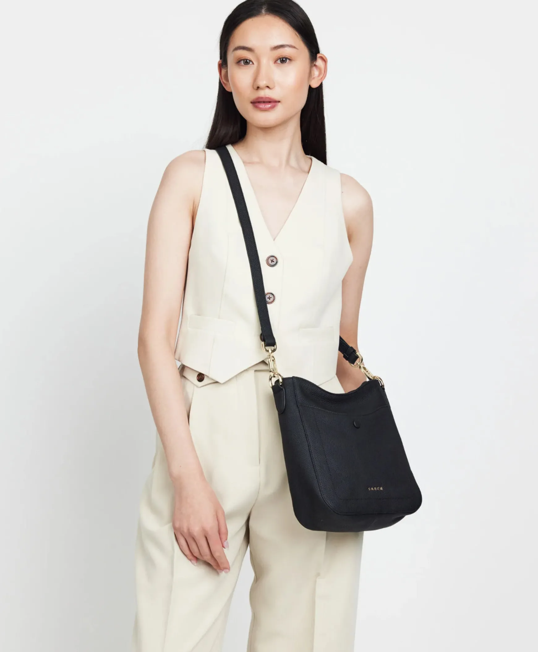 Saben Rosie Shoulder Bag - Black