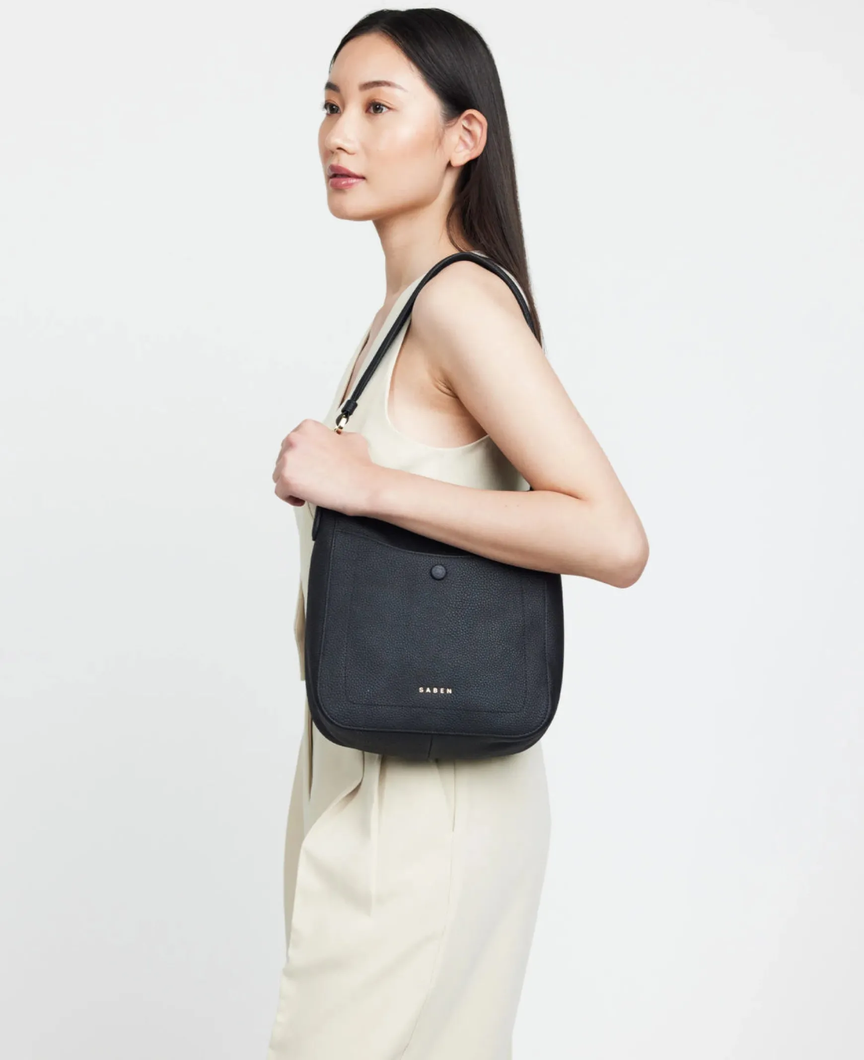 Saben Rosie Shoulder Bag - Black