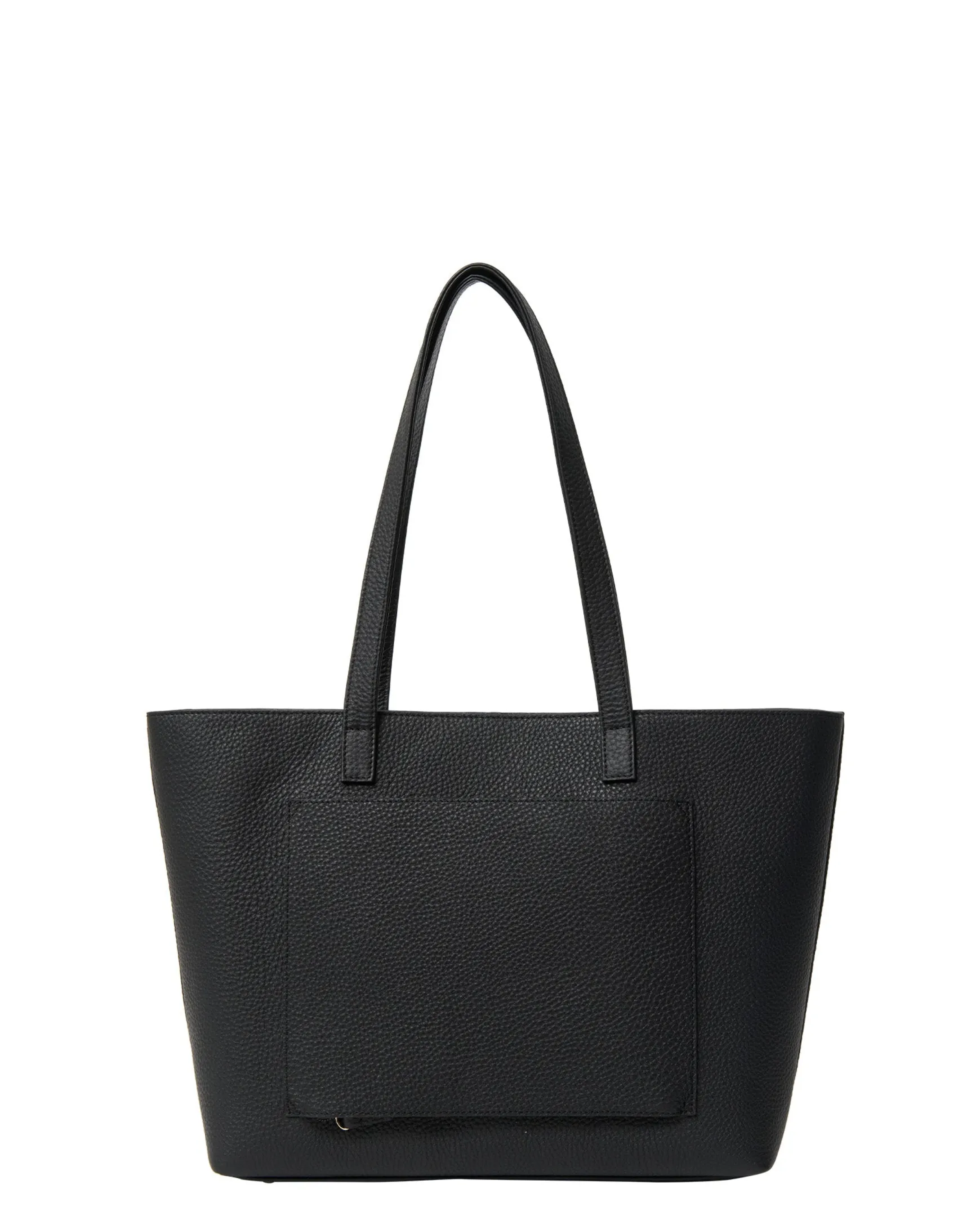Saben Tilbury Shoulder Bag - Black + Bronze Foil