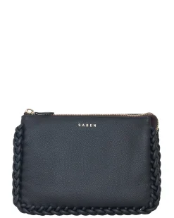 Saben Tilly's Big Sis Crossbody - Black Plaited Edge
