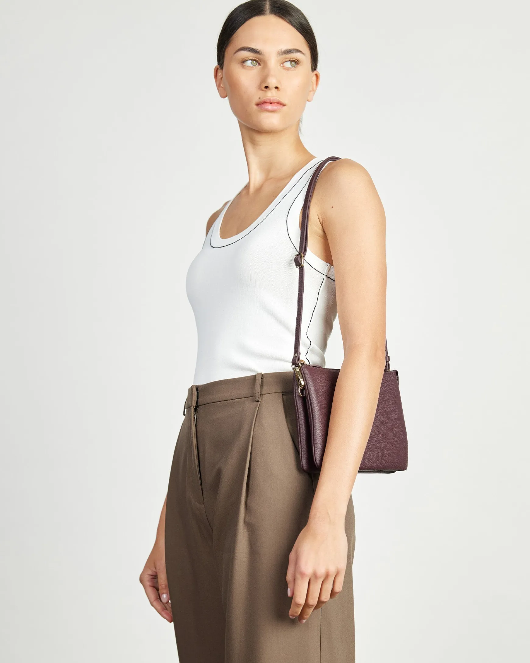 Saben Tilly's Big Sis Crossbody - Merlot