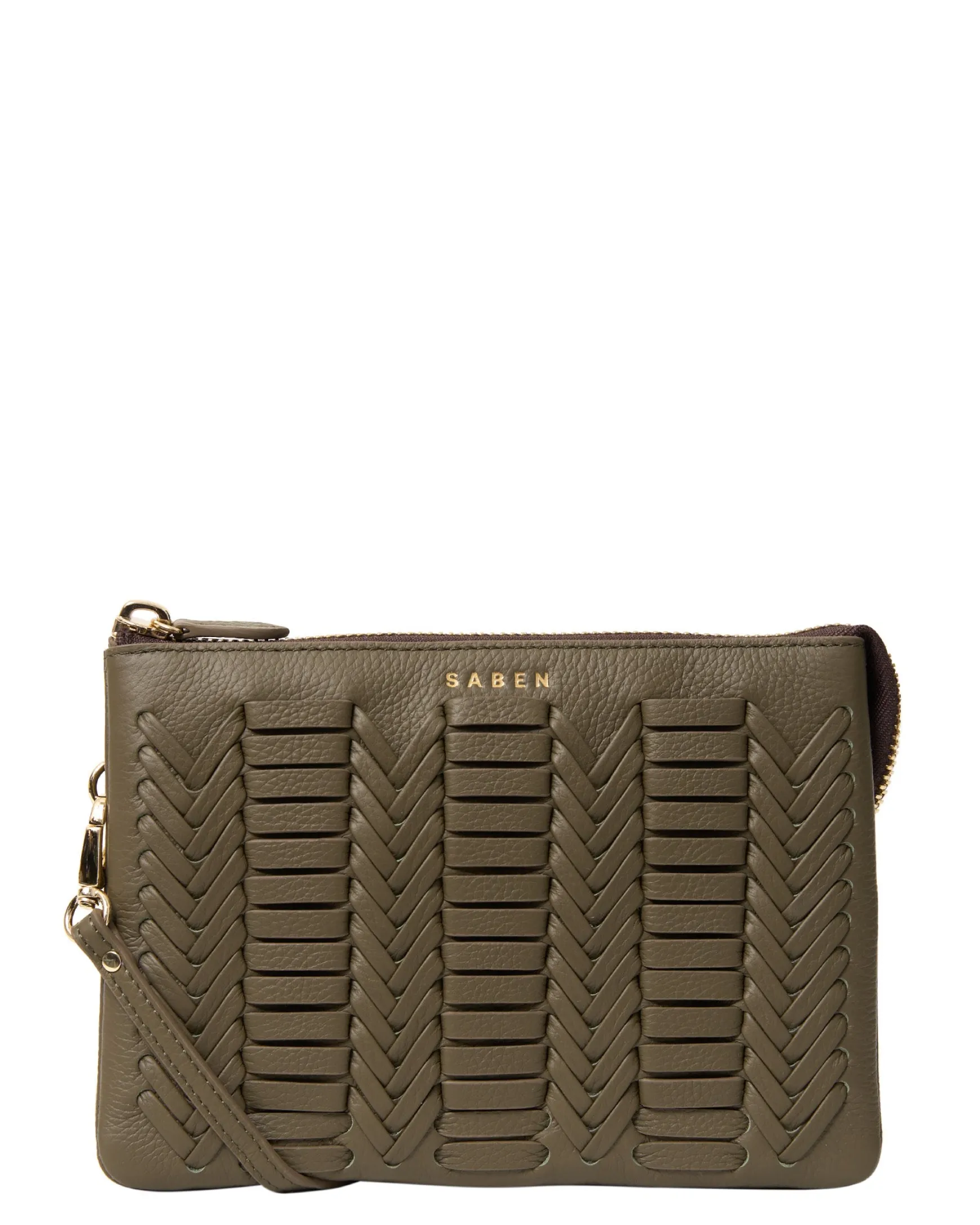 Saben Tilly's Big Sis Crossbody - Rosemary Chevron