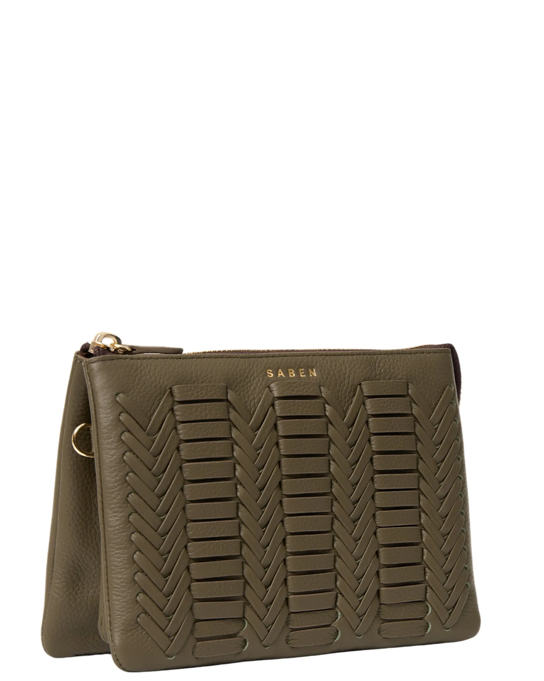 Saben Tilly's Big Sis Crossbody - Rosemary Chevron