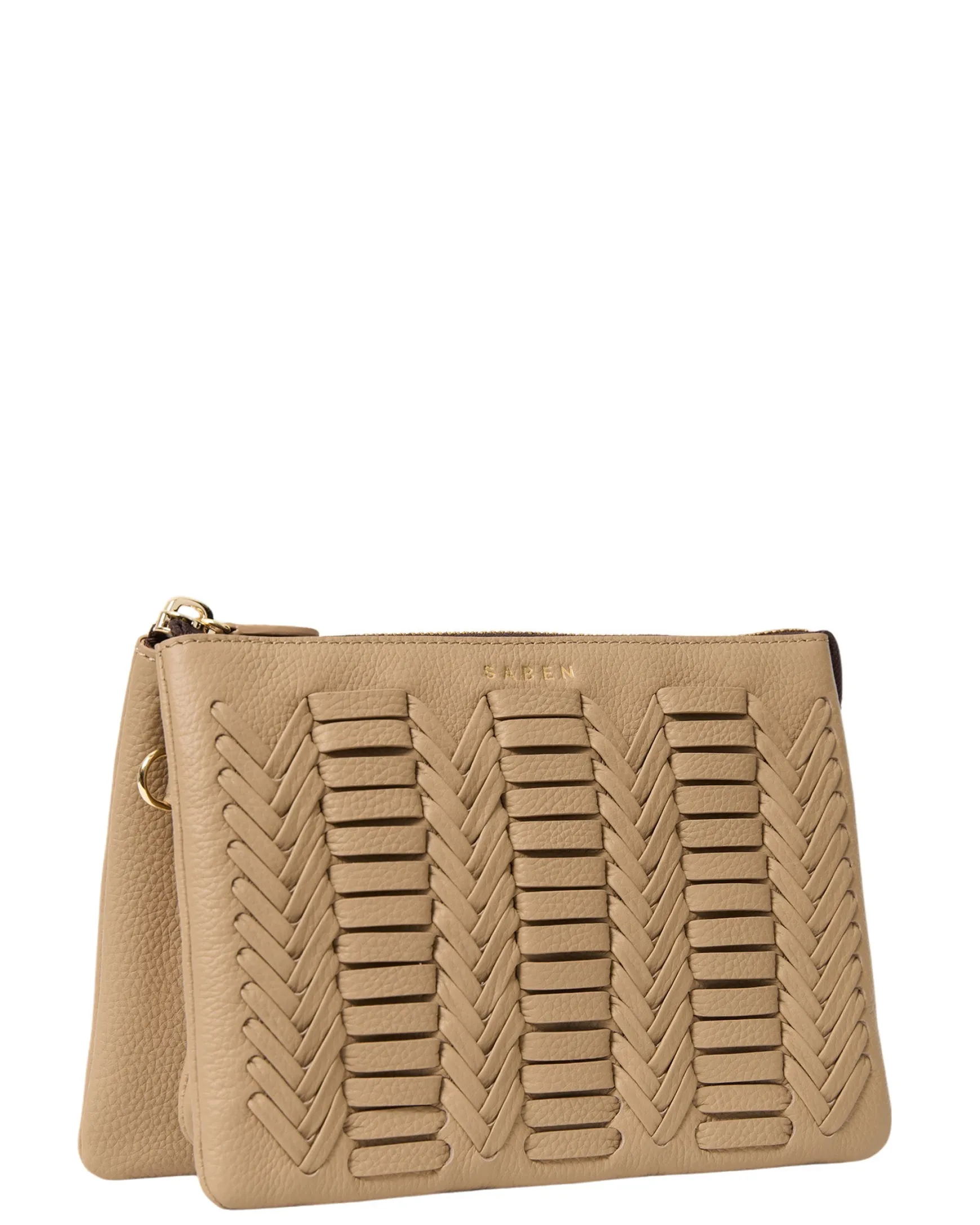 Saben Tilly's Big Sis Crossbody - Tea Chevron