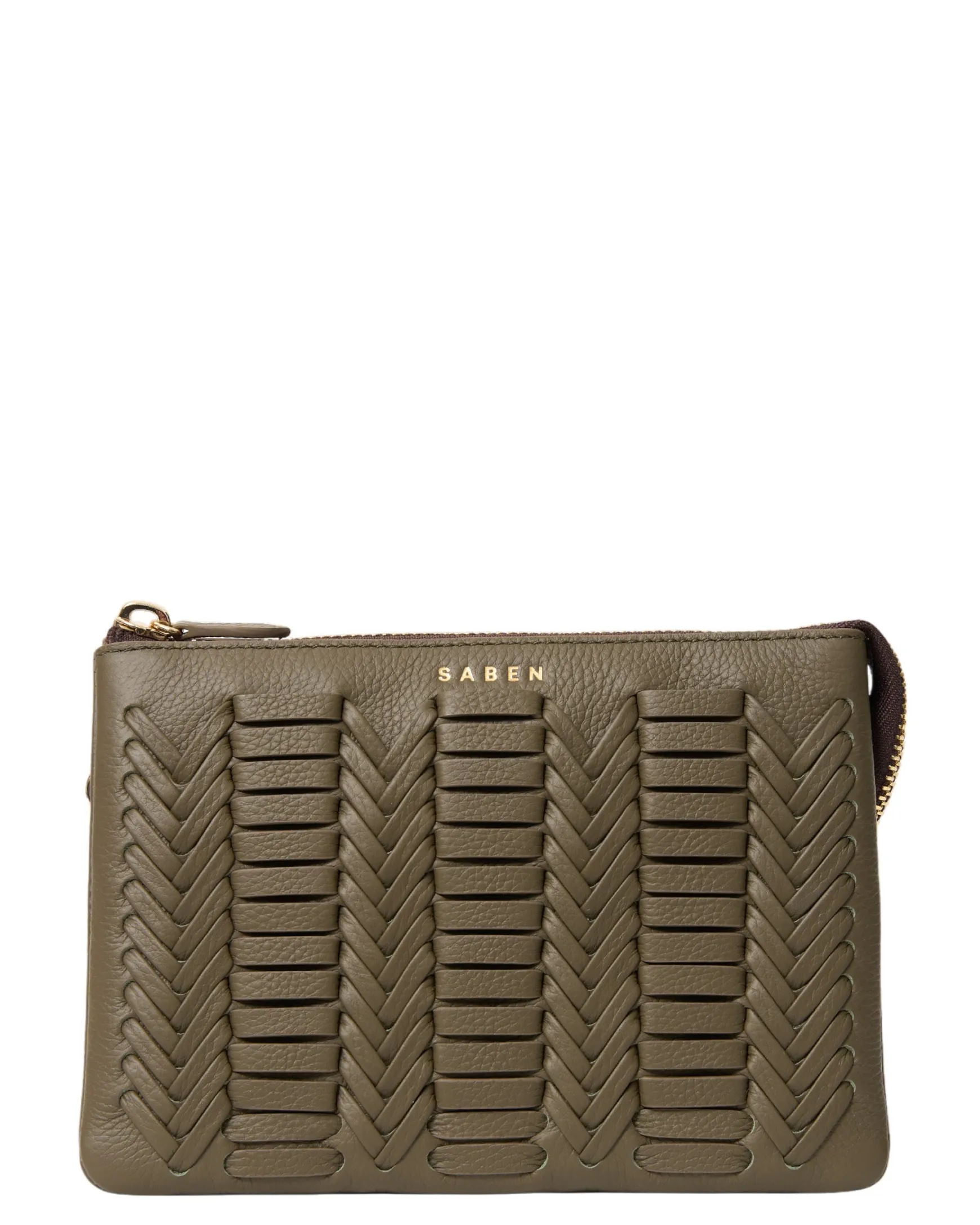 Saben Tilly's Big Sis Crossbody - Rosemary Chevron