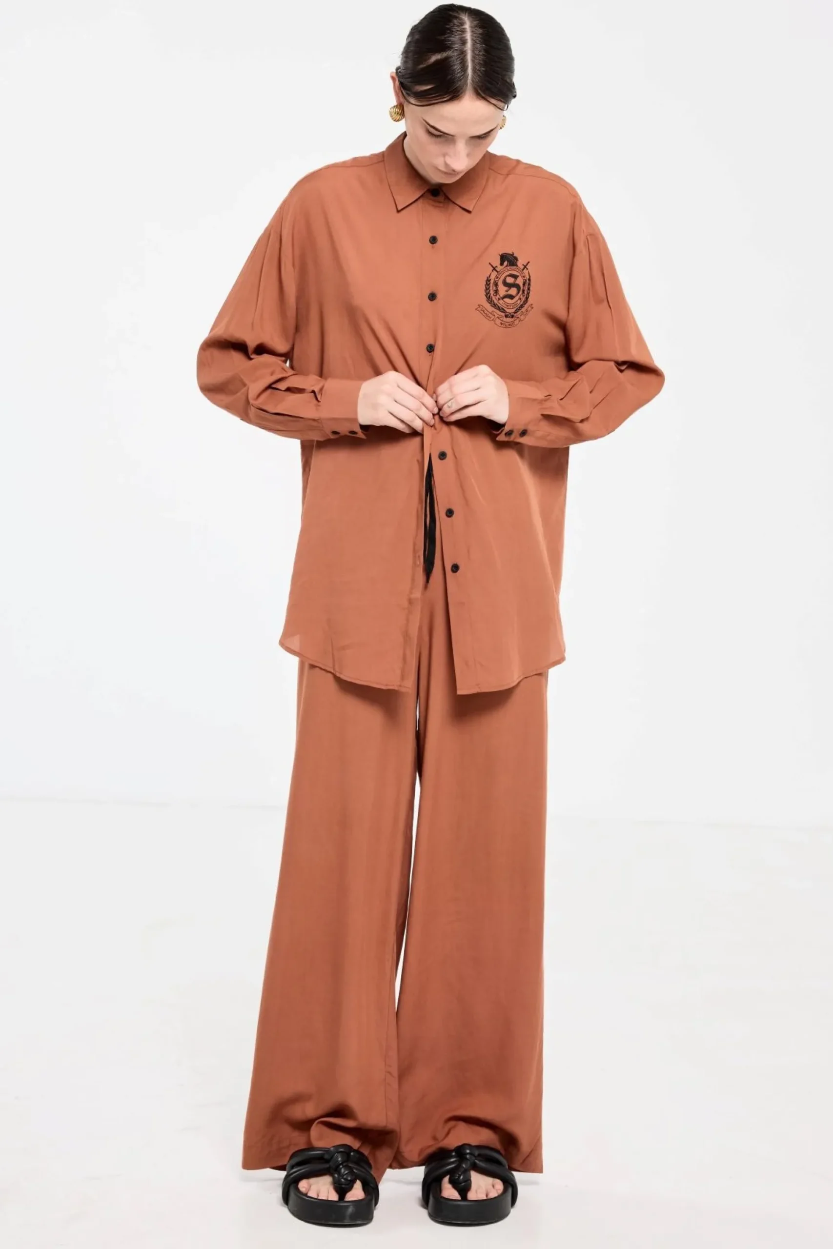 Salasai Country Club Pant - Chestnut
