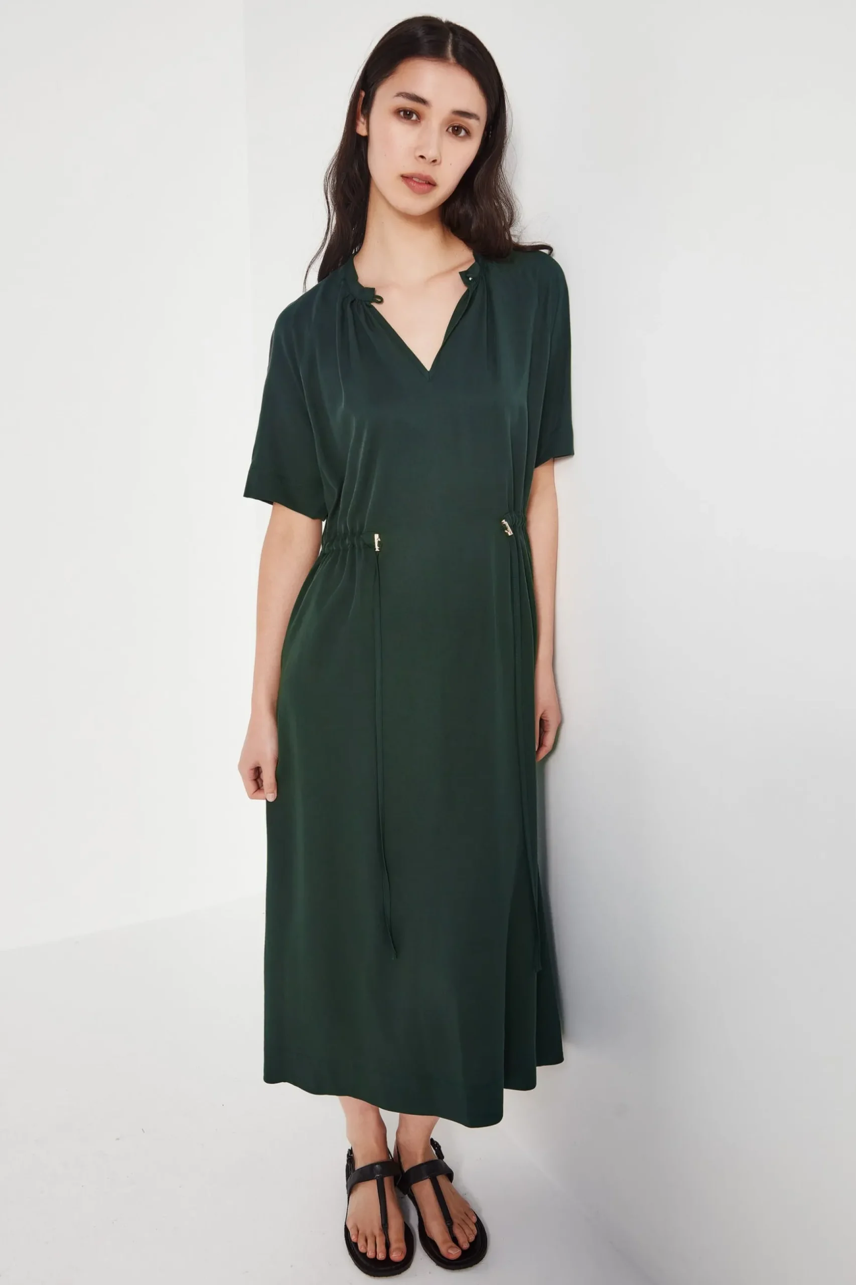 Shjark Nixon Dress - Emerald