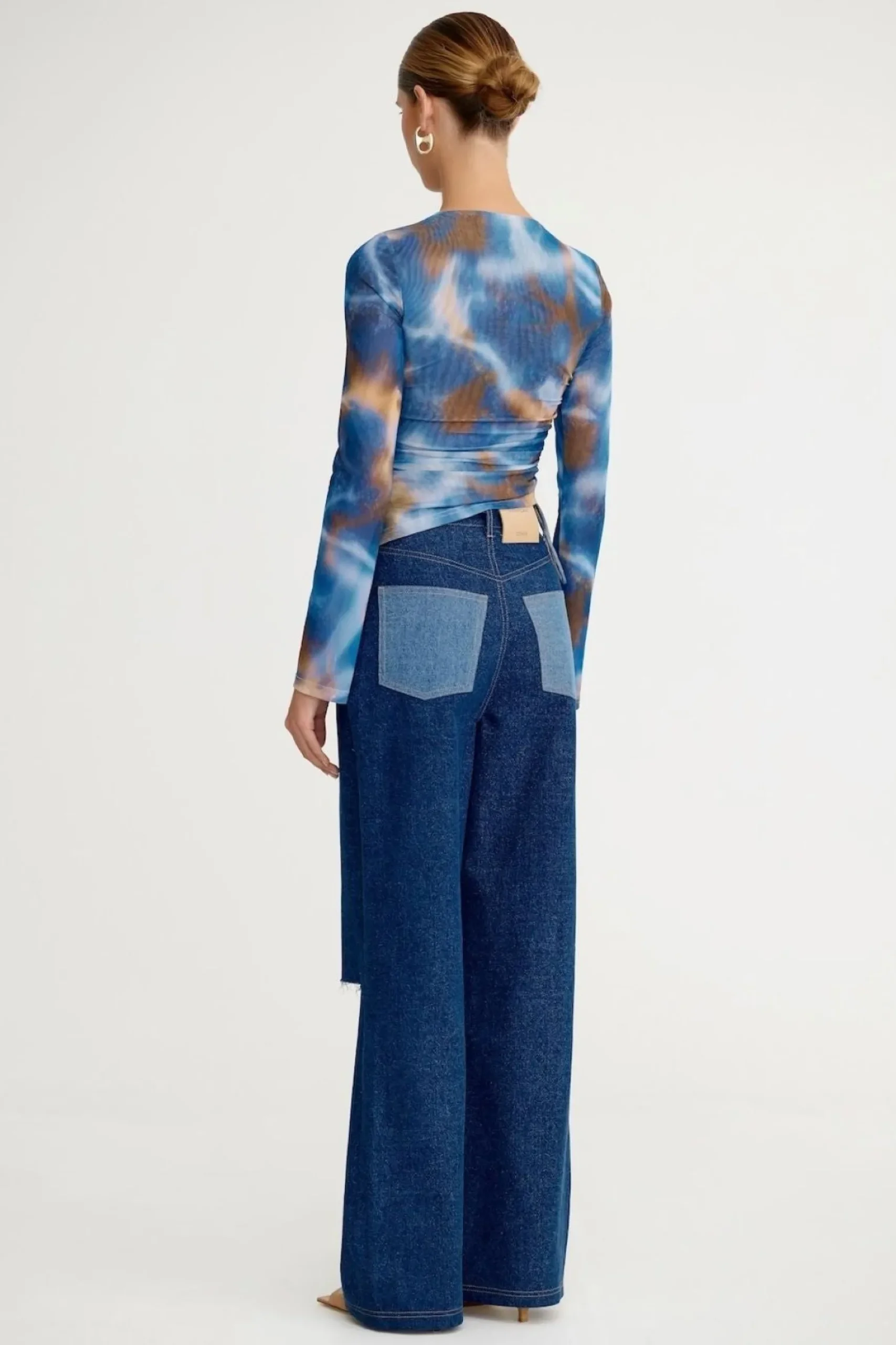Significant Other Drew Top - Dipped Cobalt