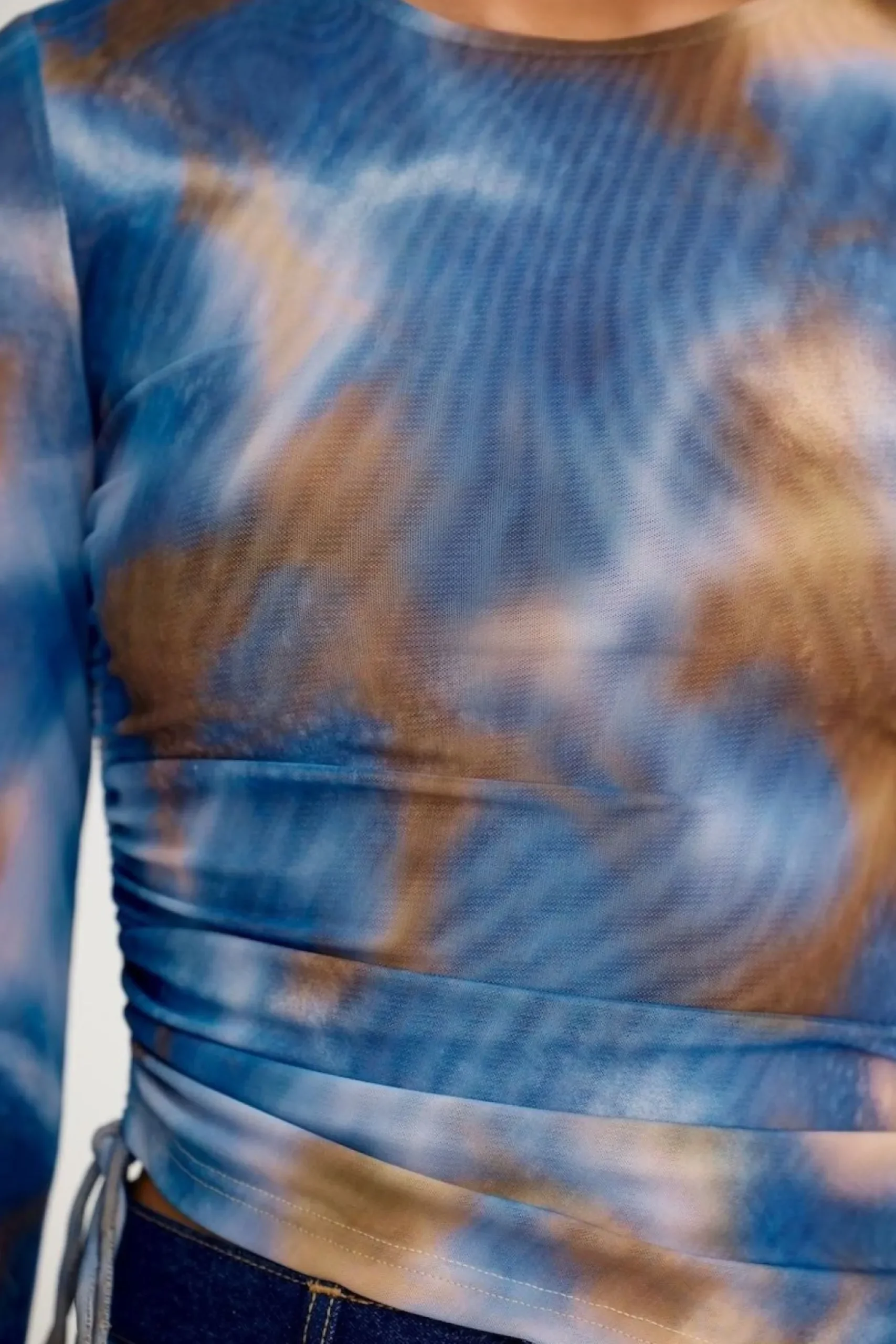 Significant Other Drew Top - Dipped Cobalt