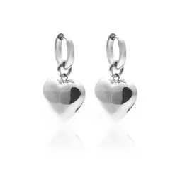 Silk & Steel Bisous Necklace - Silver