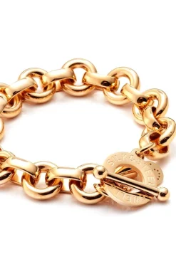 Silk & Steel Heirloom Bracelet - Gold