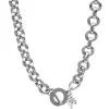 Silk & Steel Heirloom Necklace - Silver Arriving 6 April
