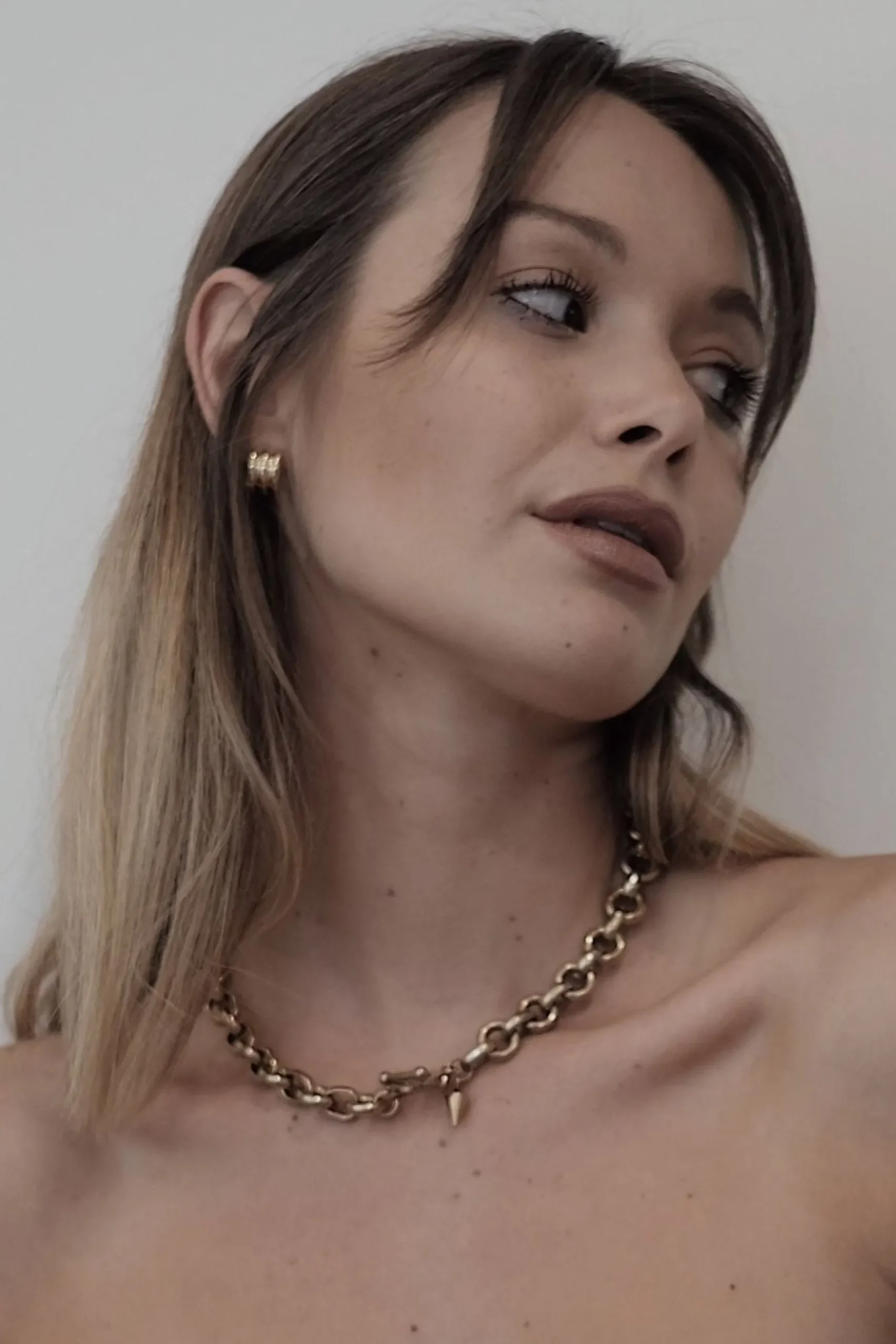 Silk & Steel Heirloom Necklace - Gold Arriving Mid April
