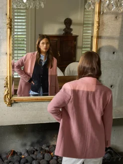 Sills + Co Coco Tweed Blazer - Rose