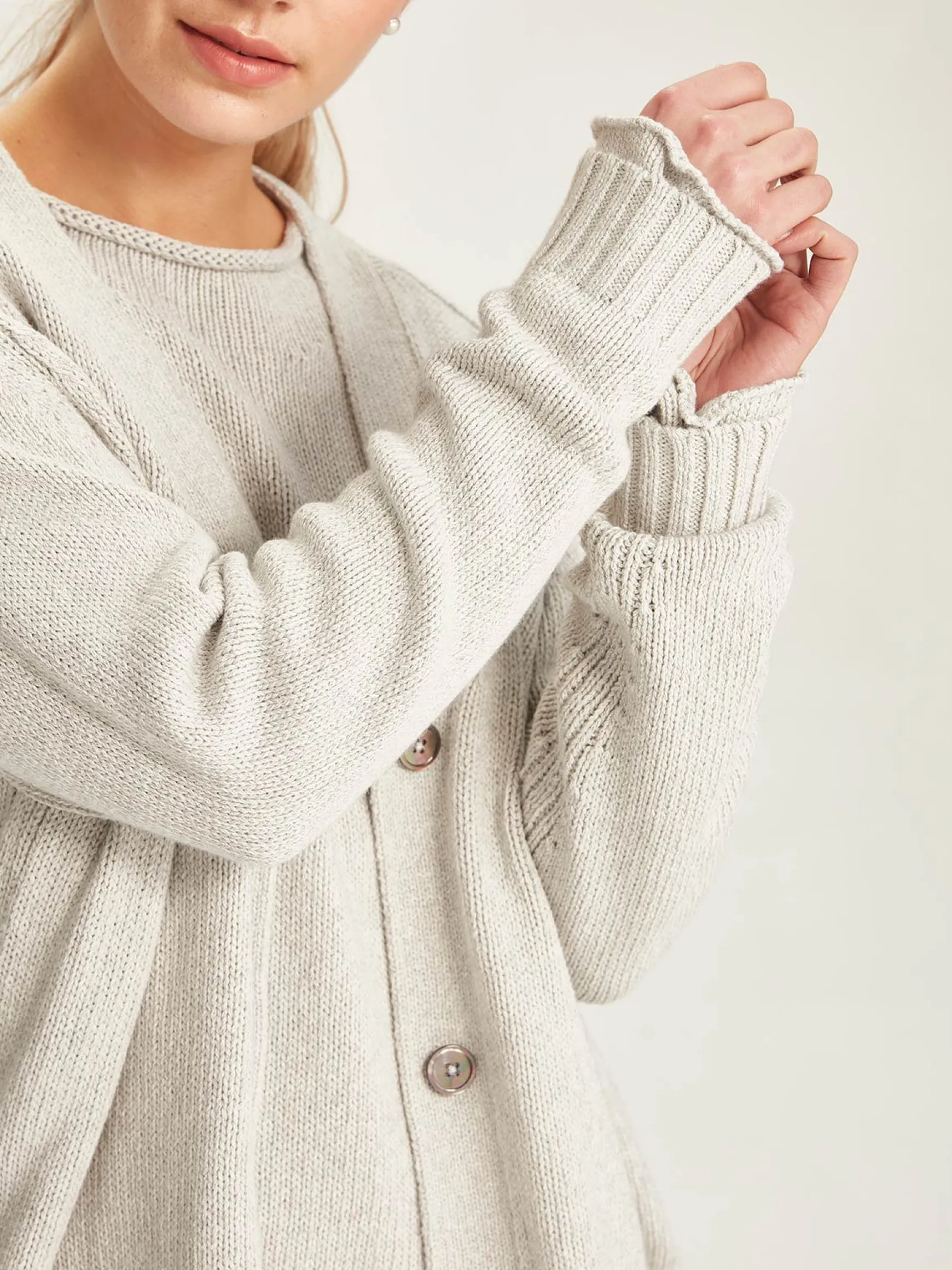 Sills + Co Janaya Cardigan - Lather Grey