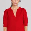 Thing Thing Polly Top - Tomato