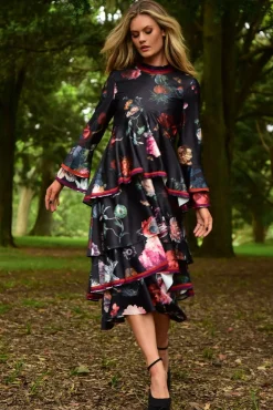Trelise Cooper Flounce Up My Life Dress - Black