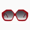 Valley Eyewear Colosseum - Red/Black Gradient Lens